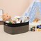 Summer Storage Baskets for Shelves, Closet Organizers Bins for Clothes Blanket Towels, Baby Nursery, Toy Baskets Box, Woven Rope Baskets, 17 x 13 x 7.5”, 2 Packs Woven Brown